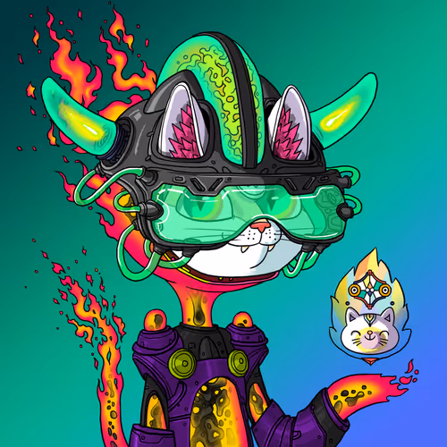 Alien Cat #1901