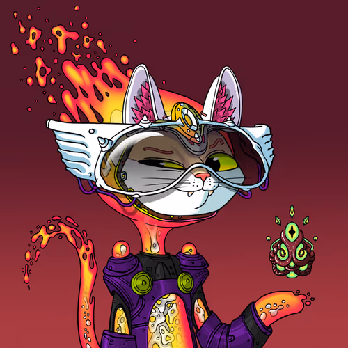 Alien Cat #9554