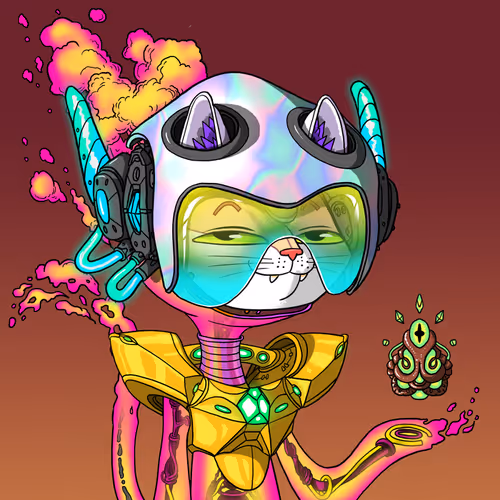 Alien Cat #9073