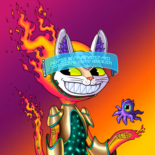 Alien Cat #8198