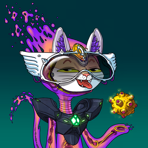 Alien Cat #8967