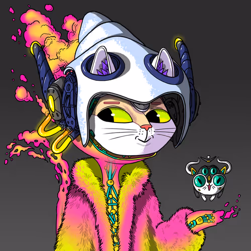 Alien Cat #8947