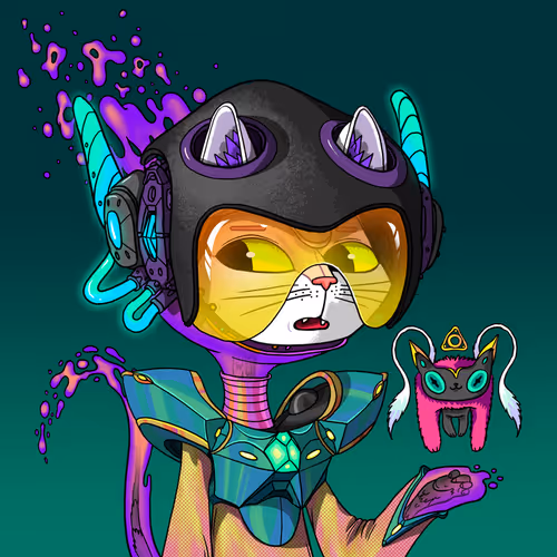 Alien Cat #1545