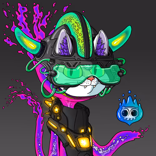 Alien Cat #1608