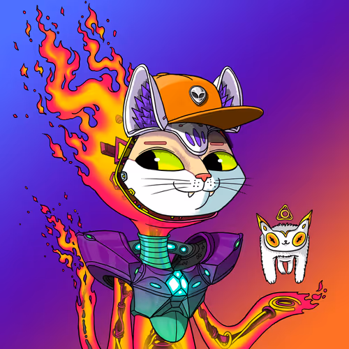 Alien Cat #7015