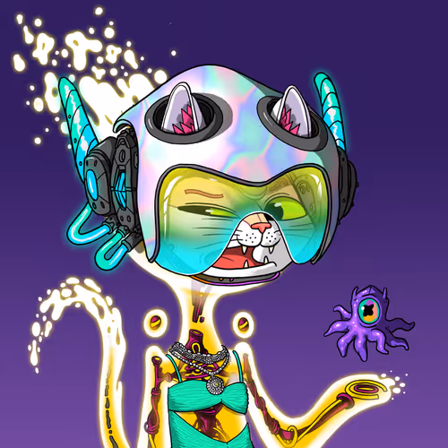 Alien Cat #9580
