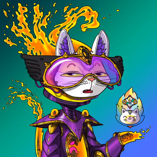 Alien Cat #1798