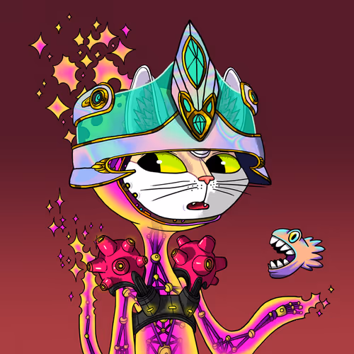 Alien Cat #850
