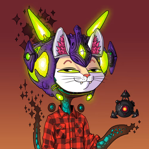 Alien Cat #10268