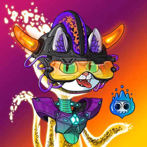 Alien Cat #7125