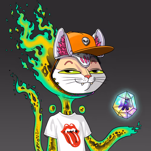 Alien Cat #8349