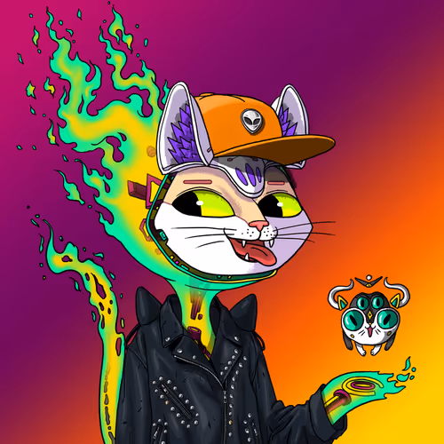 Alien Cat #4123