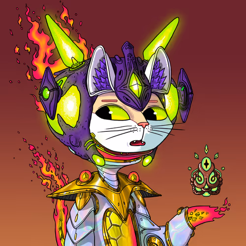 Alien Cat #3023