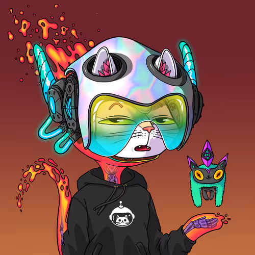 Alien Cat #9803