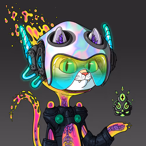 Alien Cat #7752