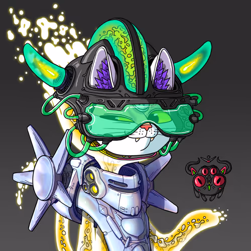 Alien Cat #1235