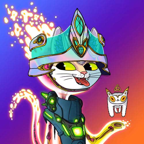Alien Cat #9678