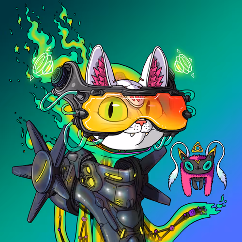 Alien Cat #1467