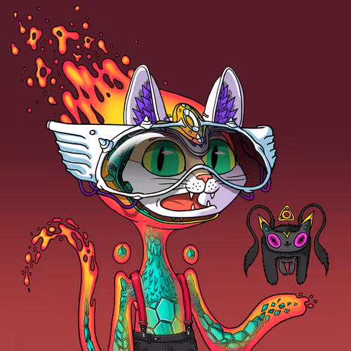 Alien Cat #5609