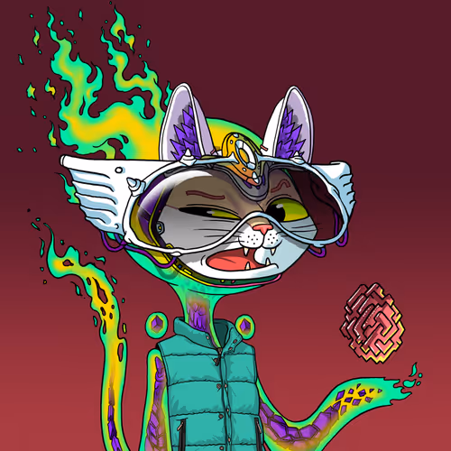 Alien Cat #2522