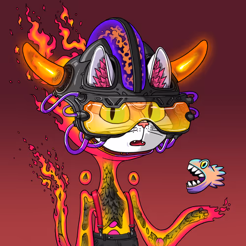 Alien Cat #1680