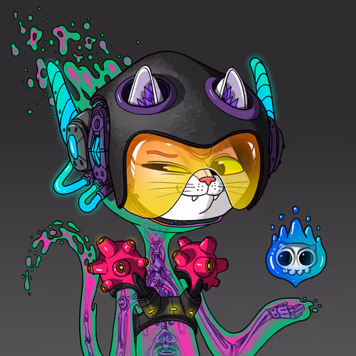 Alien Cat #2077