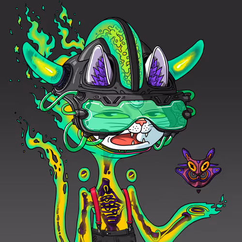 Alien Cat #8325
