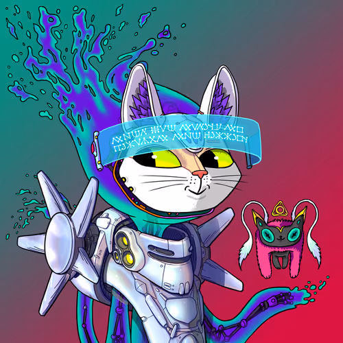 Alien Cat #6591