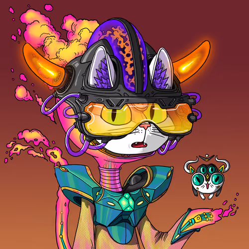 Alien Cat #1189
