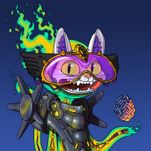 Alien Cat #7099