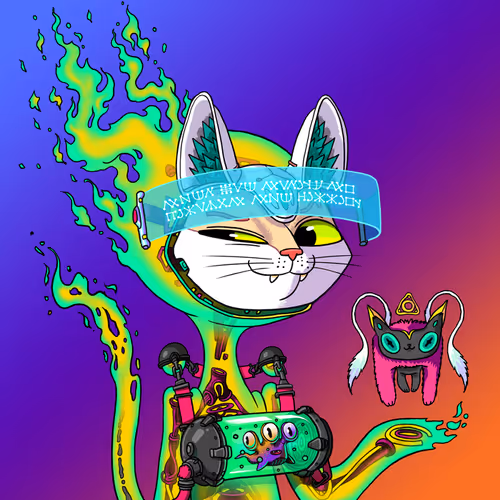 Alien Cat #4359
