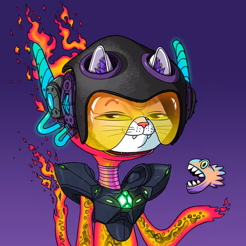 Alien Cat #2131