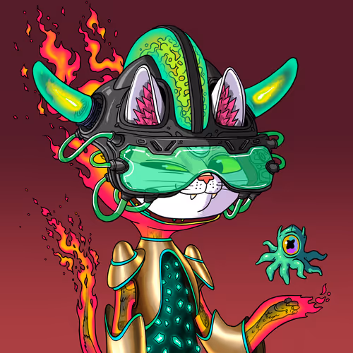 Alien Cat #521