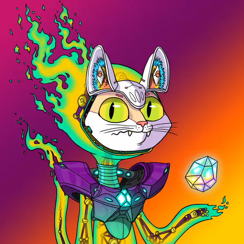 Alien Cat #1079