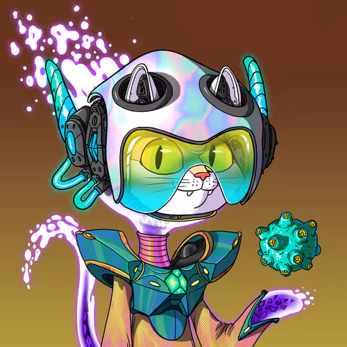 Alien Cat #8553