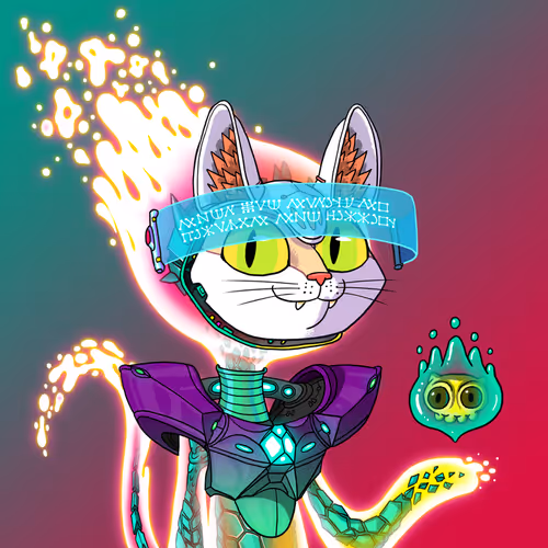 Alien Cat #8398