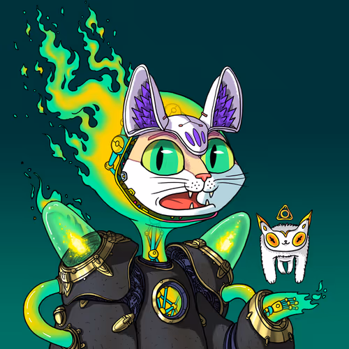 Alien Cat #9088