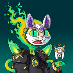 Alien Cat #9088