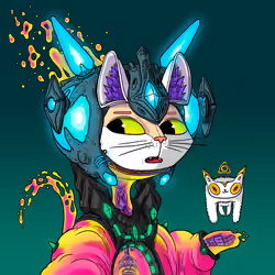 Alien Cat #9375