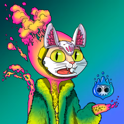 Alien Cat #8864