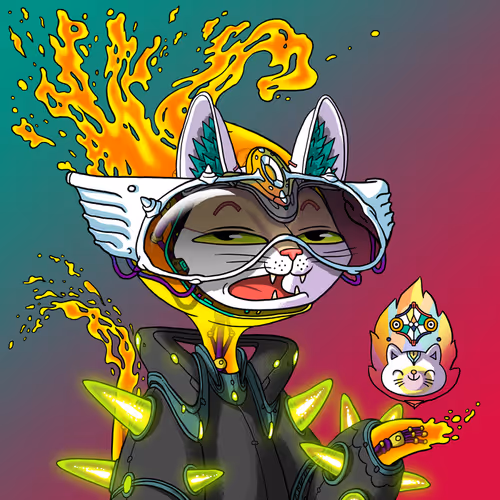 Alien Cat #9163