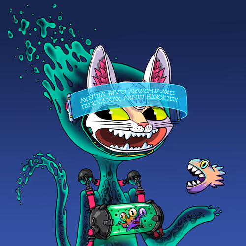 Alien Cat #10060