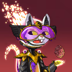 Alien Cat #1636