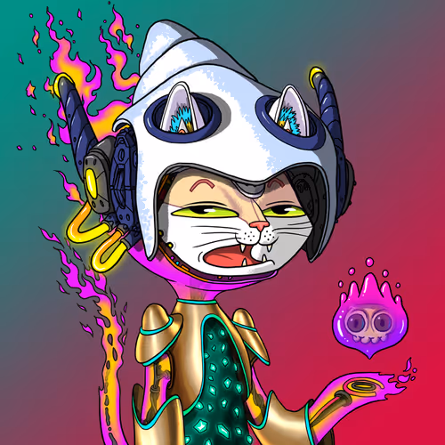 Alien Cat #7807