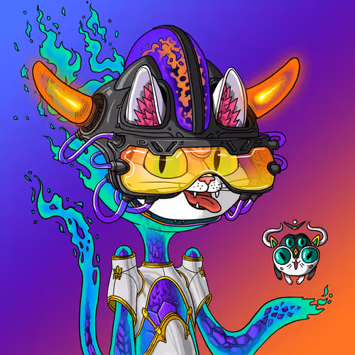 Alien Cat #9978