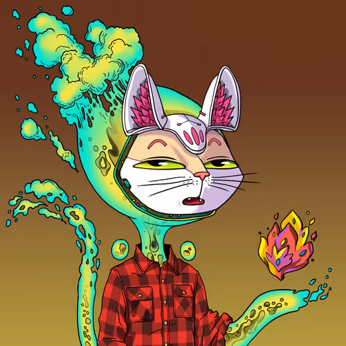 Alien Cat #3478