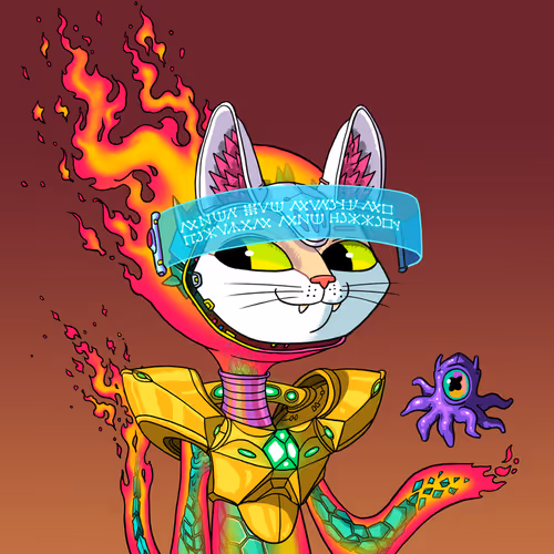 Alien Cat #634