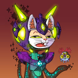 Alien Cat #9036