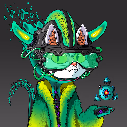 Alien Cat #1655