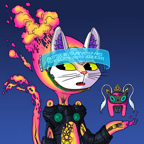 Alien Cat #2507